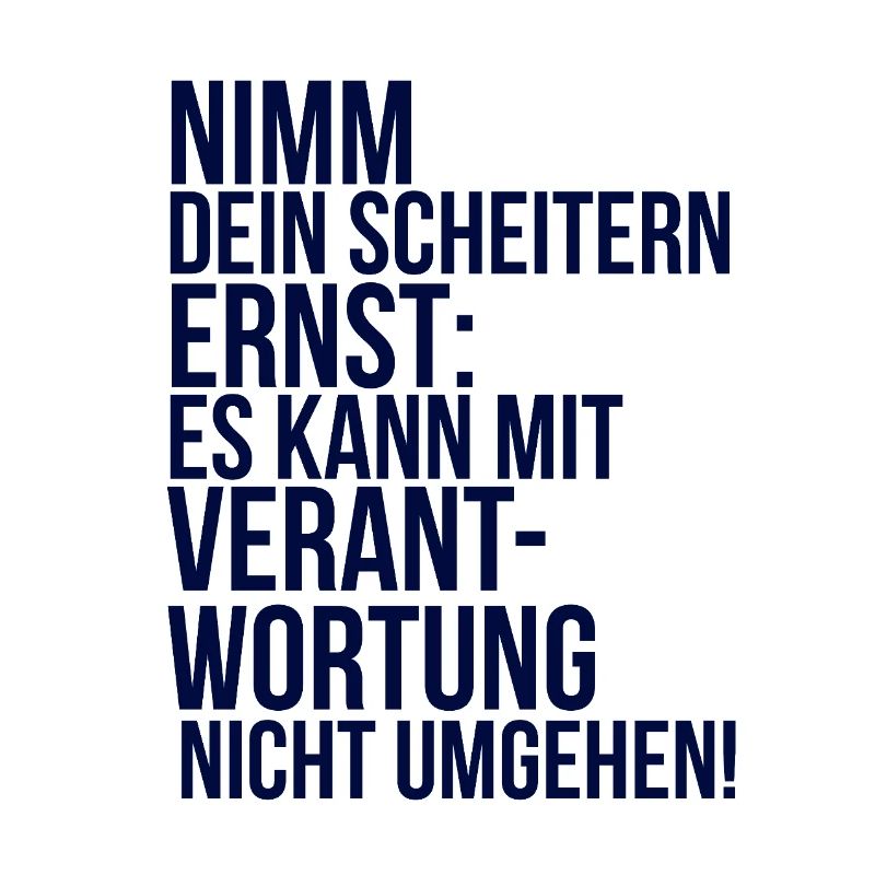 about going wild: Nimm dein Scheitern ernst