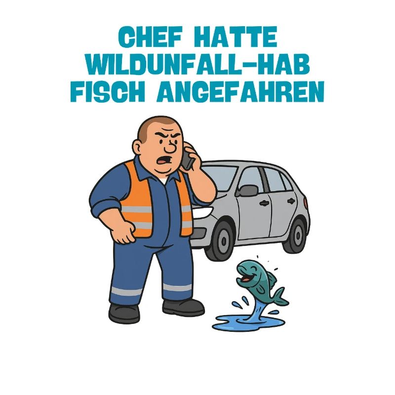 Wildunfall mit Fisch