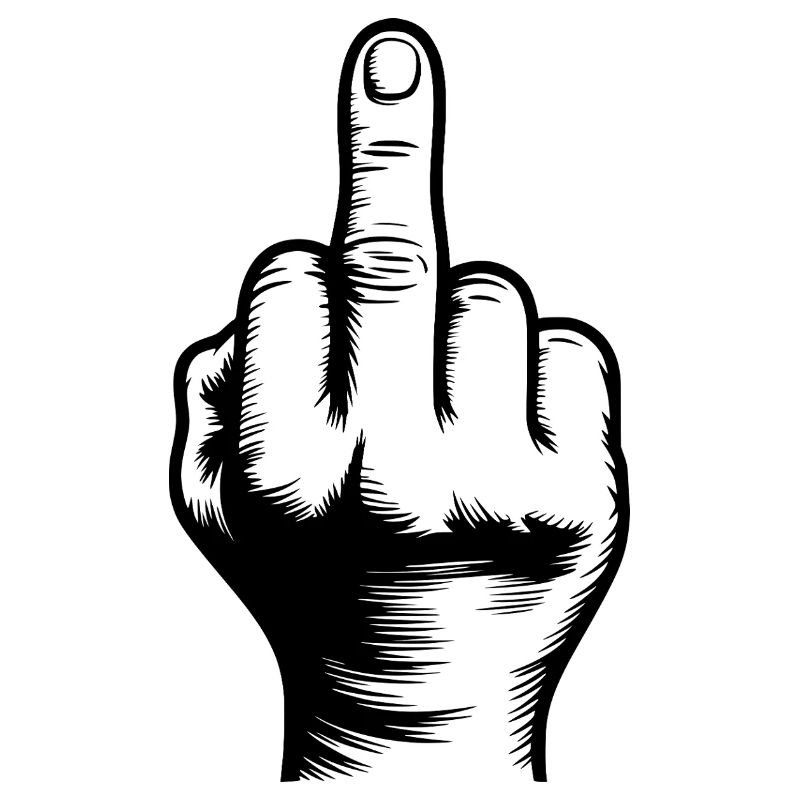 Middle finger