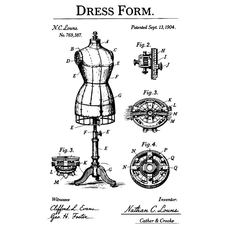 Brevet du plan de mannequin