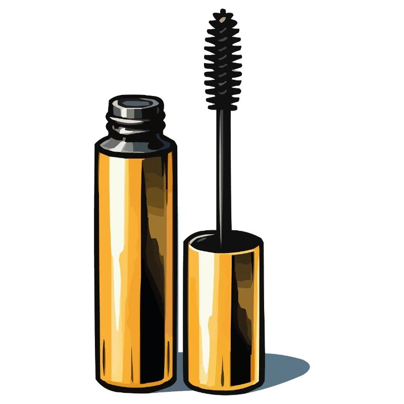 Mascara doré