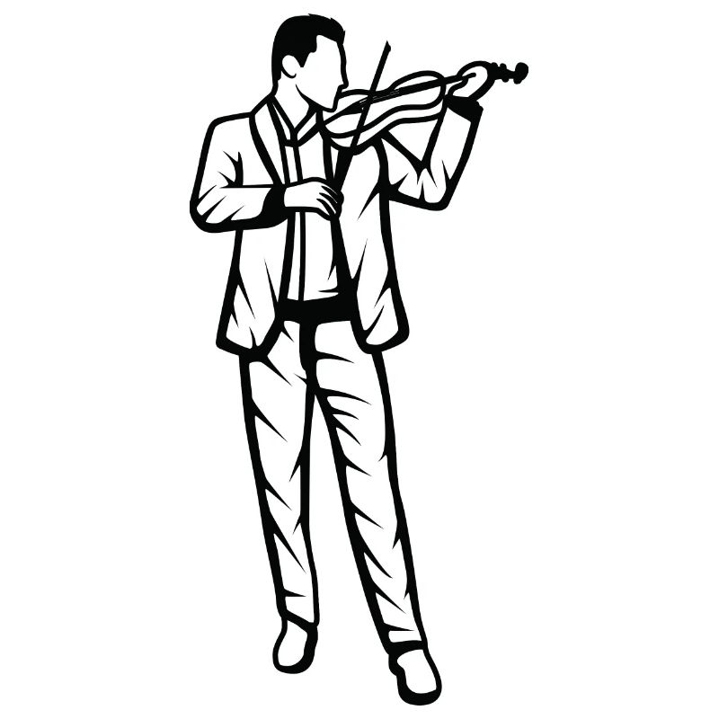 Fiddle Boy Sketch