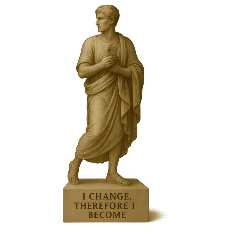 Classical Philosophy Sculpture