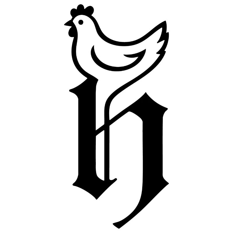Logo Poulet noir