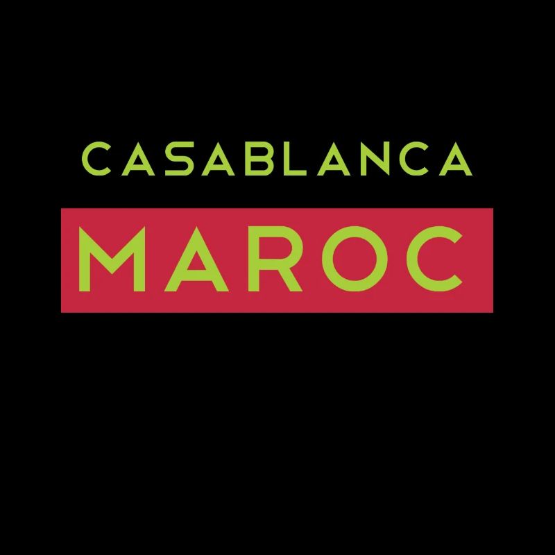 Casablanca Morocco Keepsake Souvenir