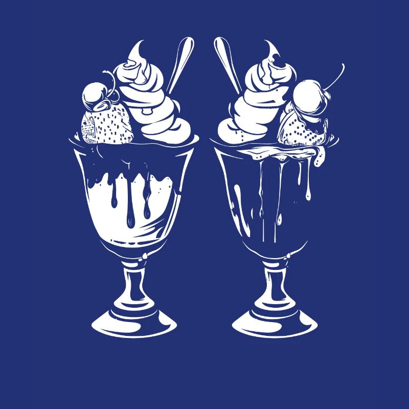 Graphique de coupe glacée