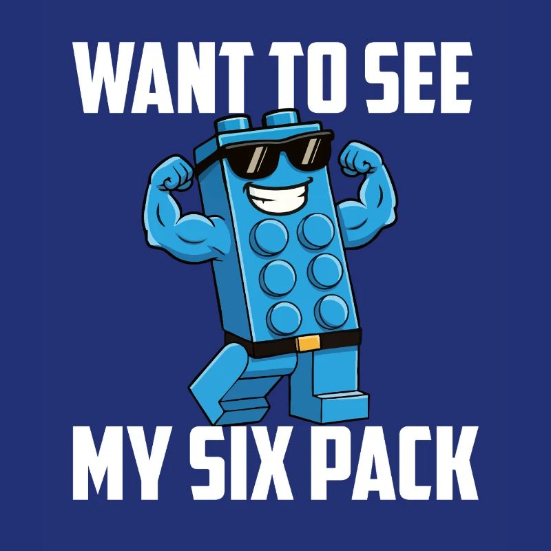 Willst du meinen Sixpack Brick Builder Block sehen 