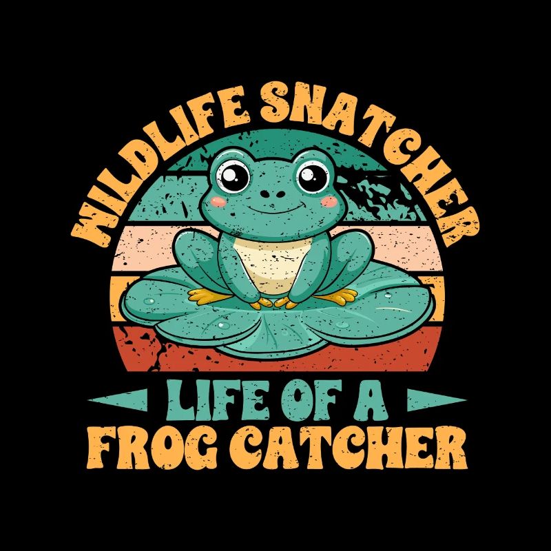 Frog Catcher Mildlife Snatcher Frog