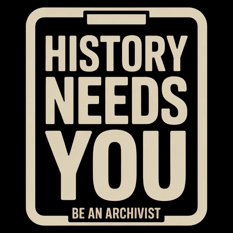 L’histoire exige que tu sois archiviste