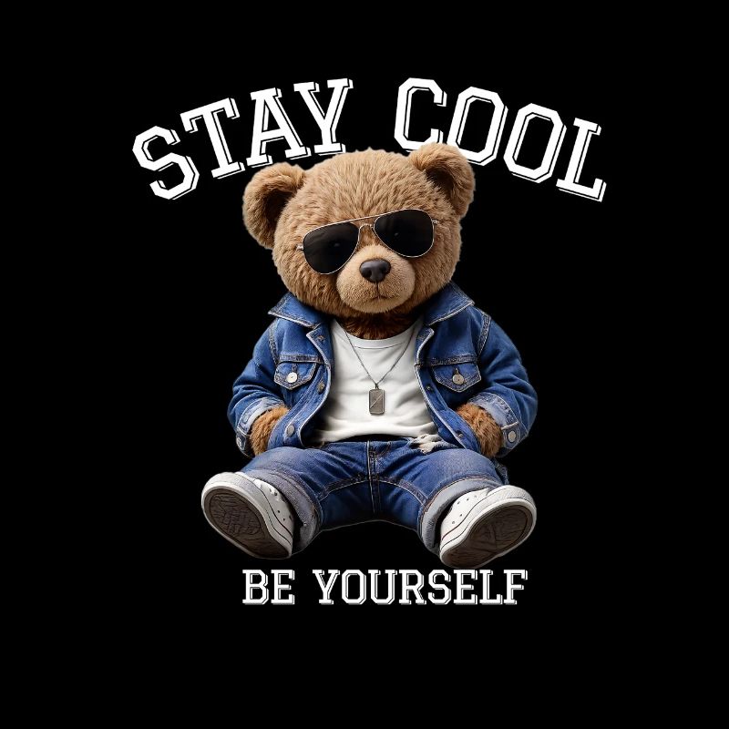Stay Cool Be Yourself Teddy