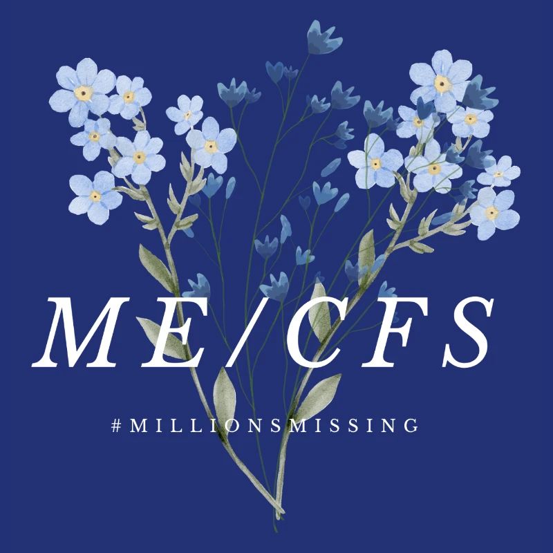 ME/CFS Fleurs blanches