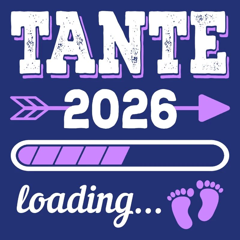 Tante 2026 Loading Schwangerschaft Geschenkidee
