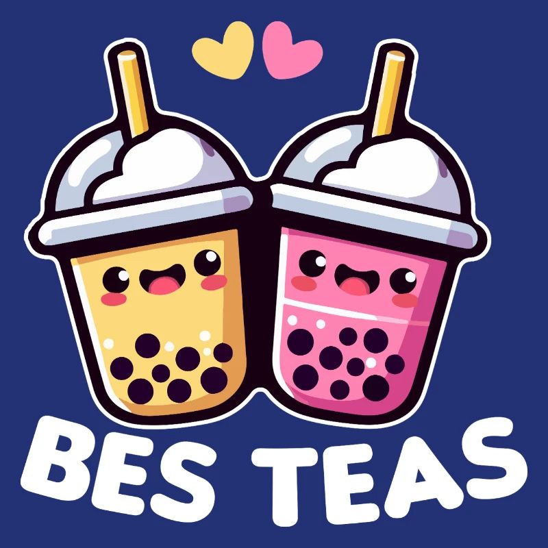 Adorable Bubble Tea Duos