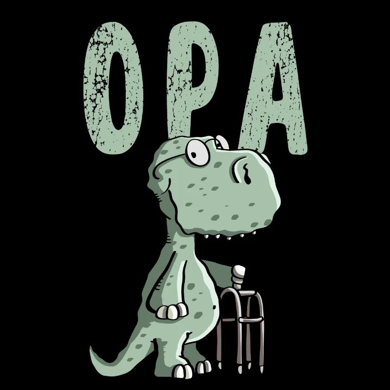 Opa Dinosaurier - Großvater - Geschenk