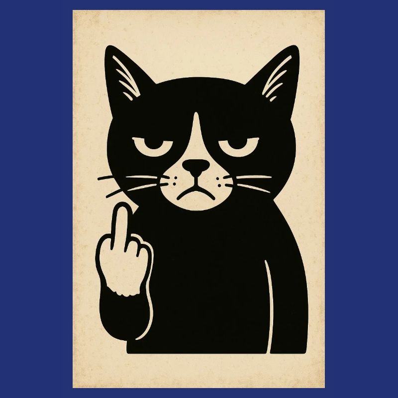 Grumpy Kitten