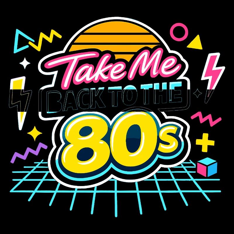 80s 1980s Style Quote Gift