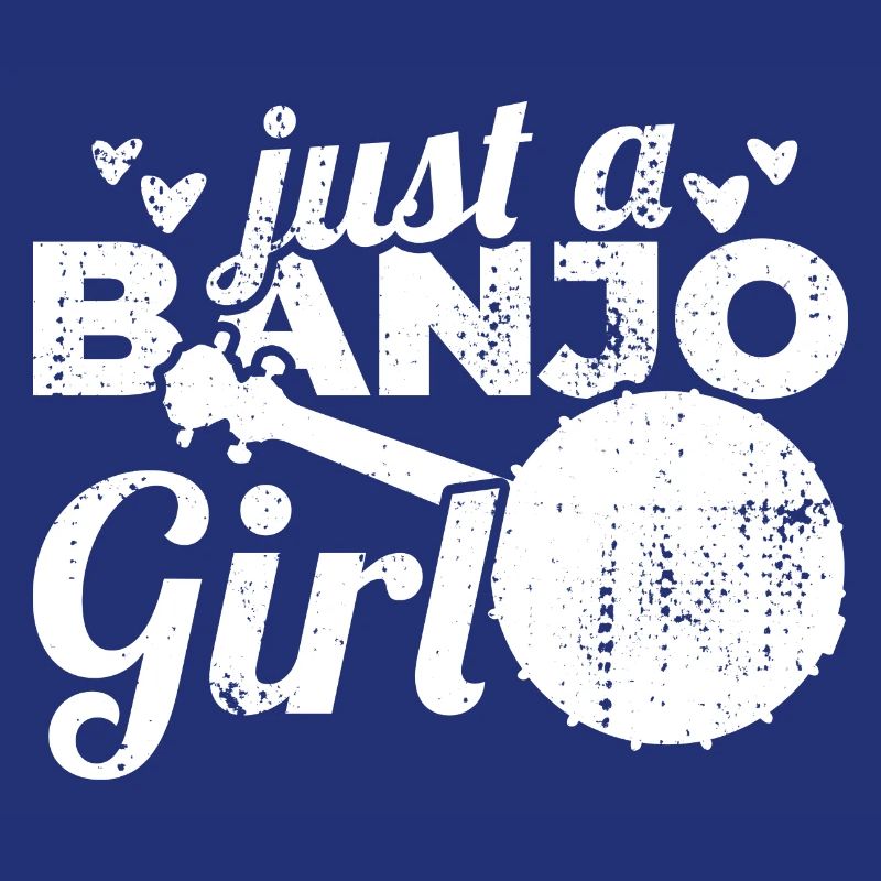 Nur ein Banjo Mädchen