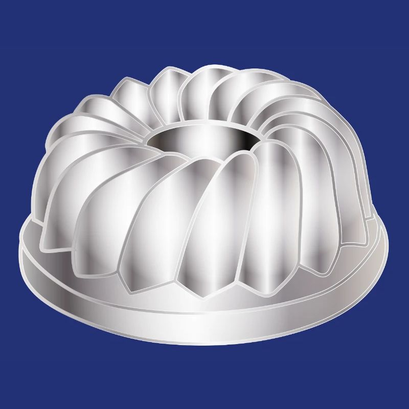 Bundt cake baking pan – simple kitchen motif
