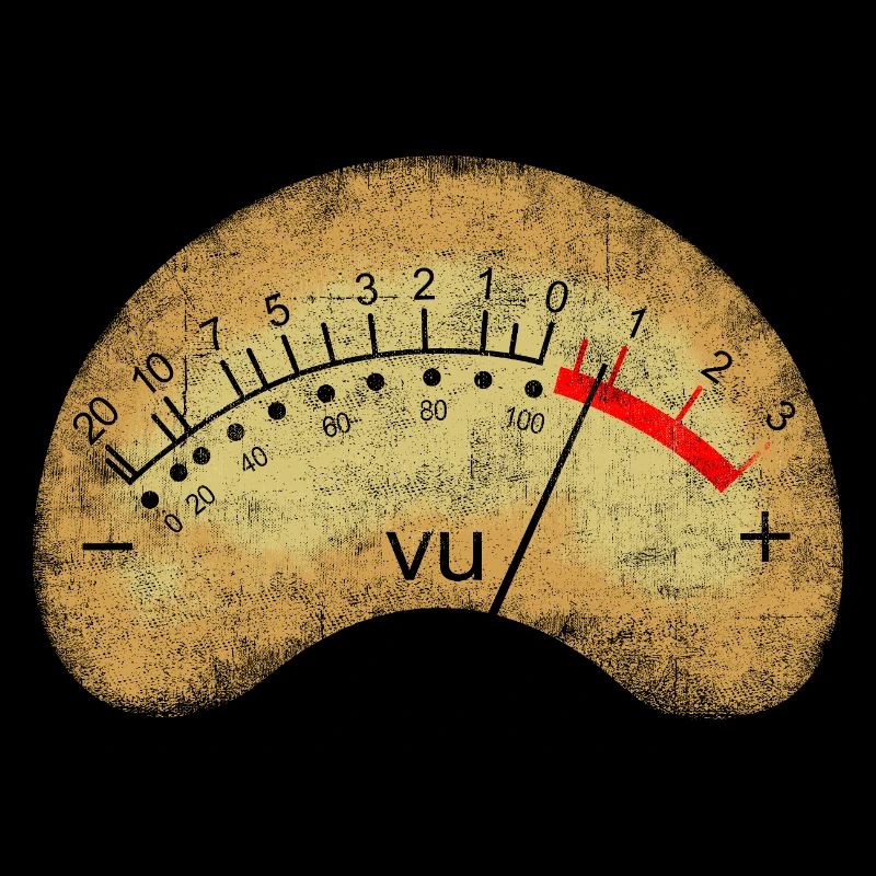 Analoges VU-Messgerät