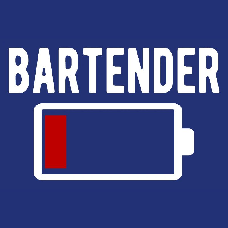 Bartender Charging Low Battery Funny