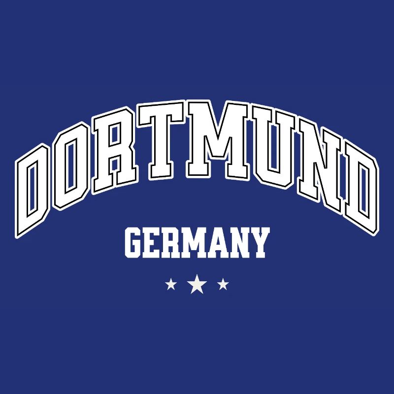Lettrage du Dortmund Germany College
