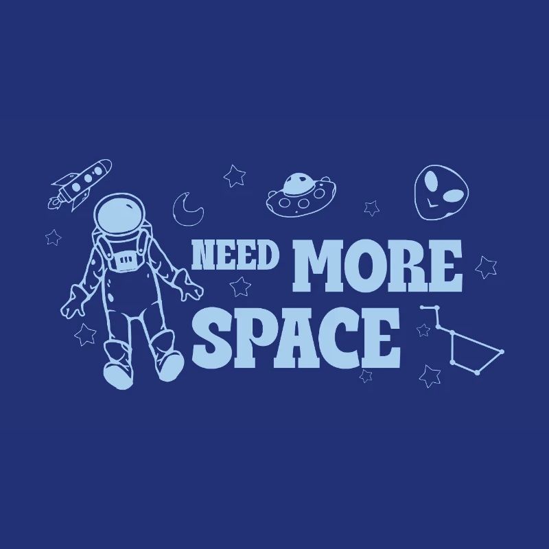 Besoin de plus d’espace – Drôle de proverbe sur l’espace