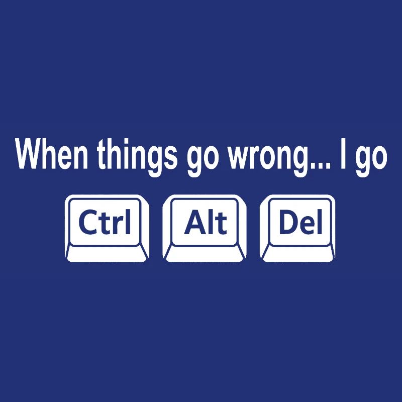 Programmierer Tastenkombination Nerd Humor