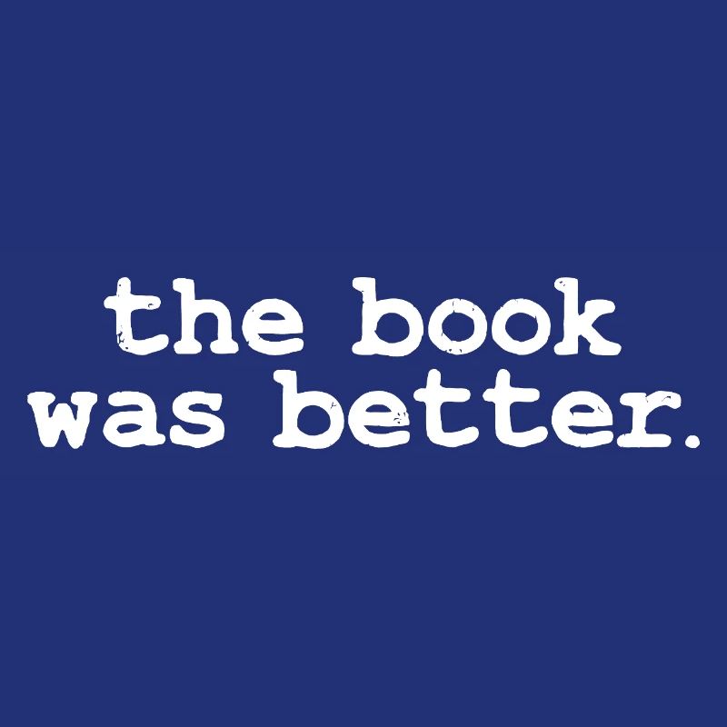 Das Buch war besser