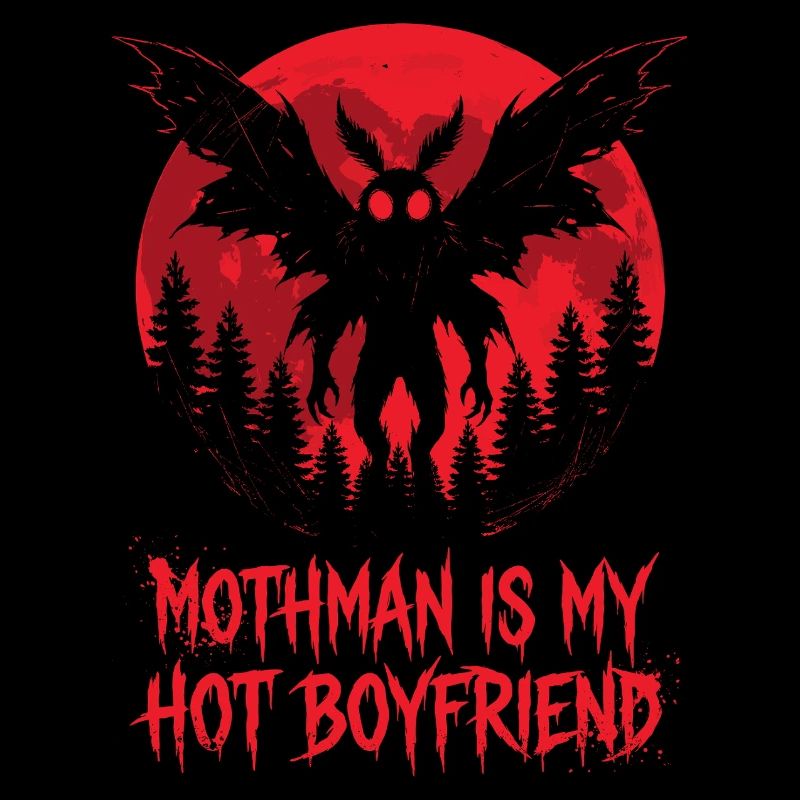 Mothman est mon petit ami sexy Cryptide