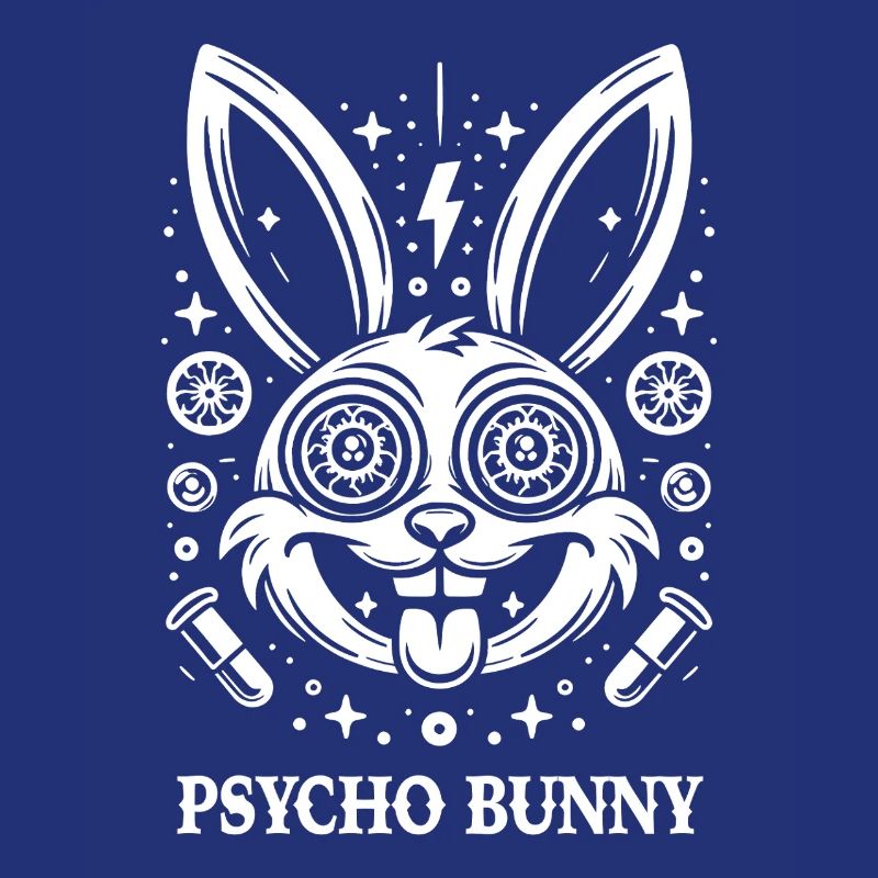 Psycho Bunny Neon Psychédélisme
