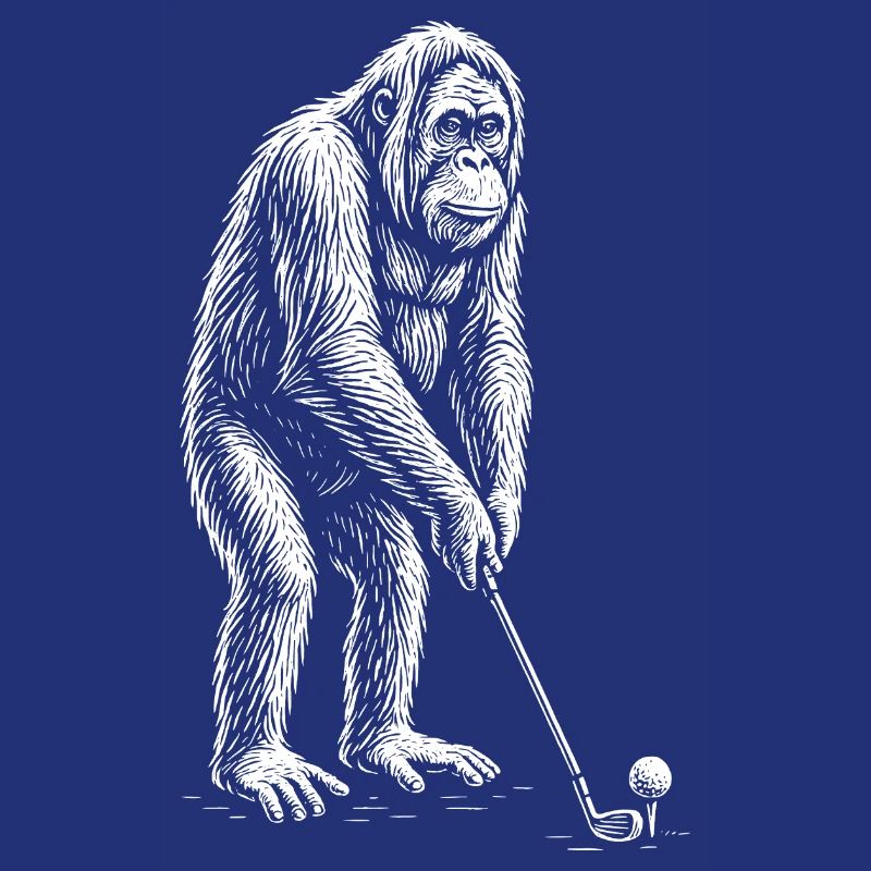 Orangutan Golf Putts