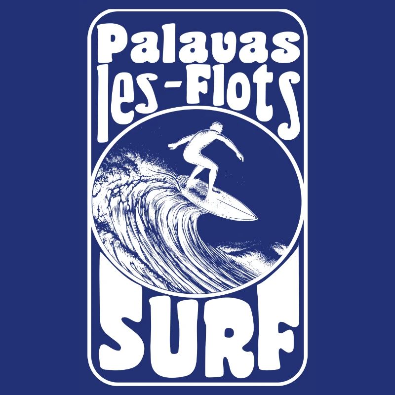 Palavas, the waves