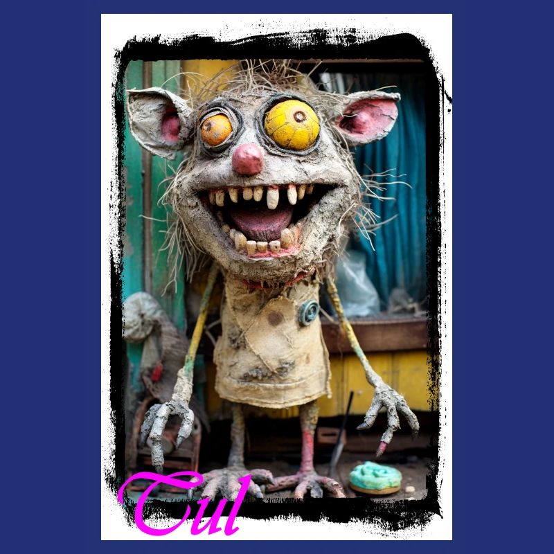 Ecstatic Horror Creature Design Punk Doll