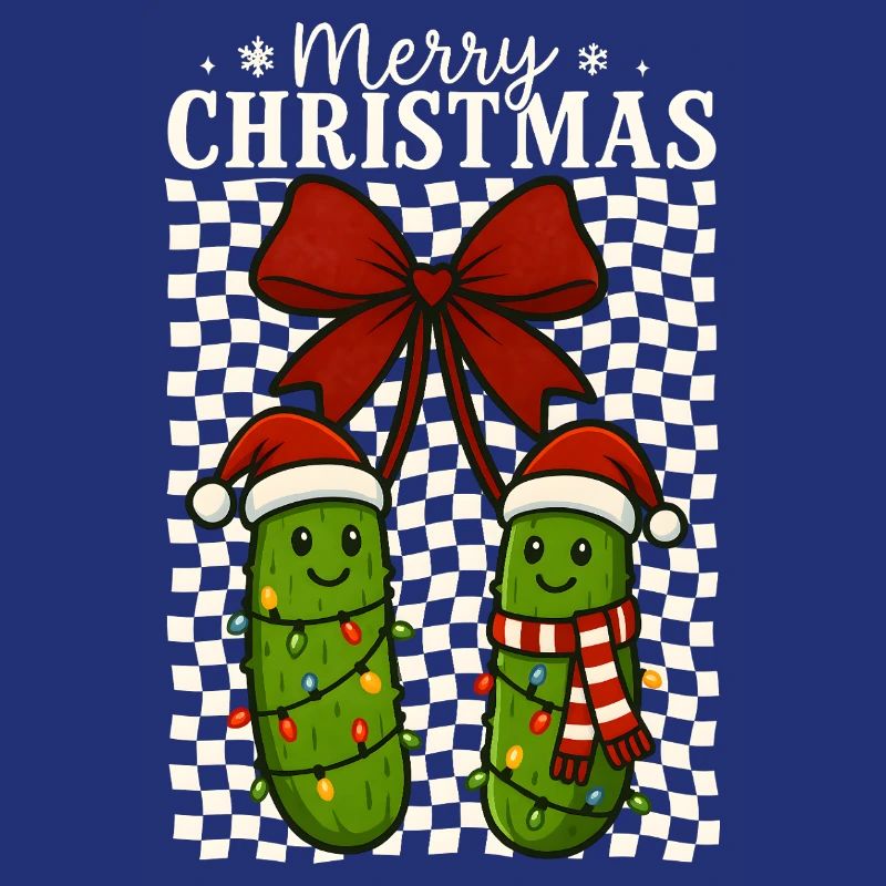 Mignon Joyeux Noël Cornichons Vacances Design