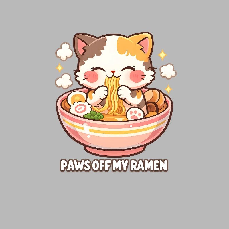 Ramen Chat Pattes Éloignées