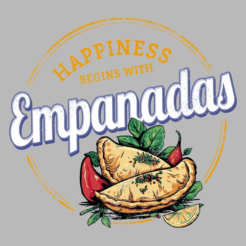 Empanada Snack Vintage Spain Retro Dumplings