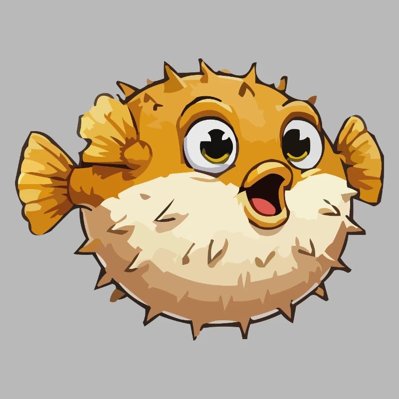 Bande dessinée du poisson-globe