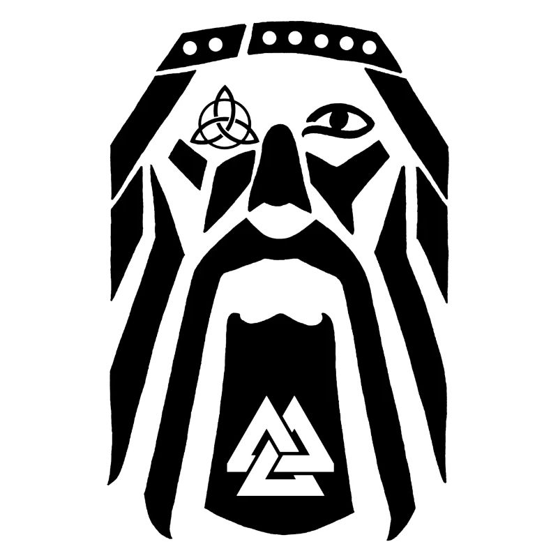 Wikingerkrieger (schwarz)