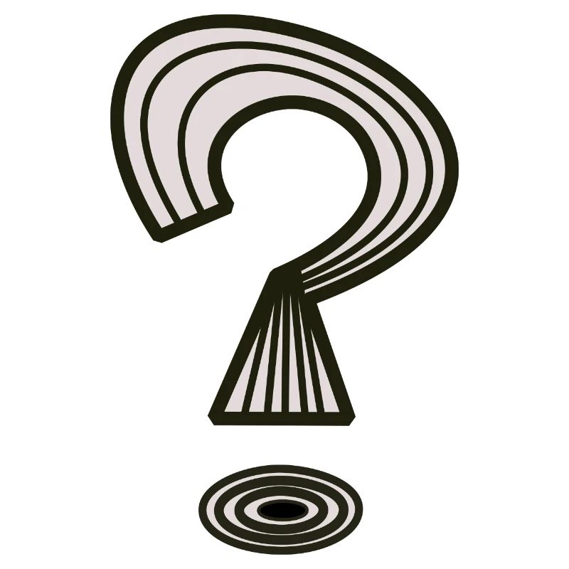 Question mark by Cean