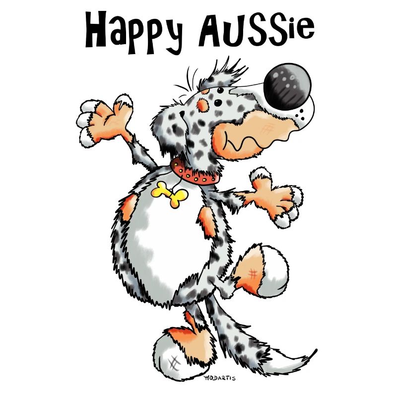 Happy Australian Shepherd