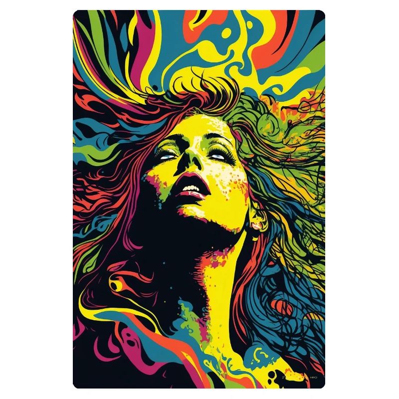 On stage in the 70s -2- Psychedelic Art