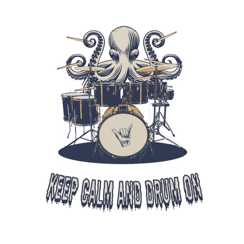 Keep Calm and Drum On