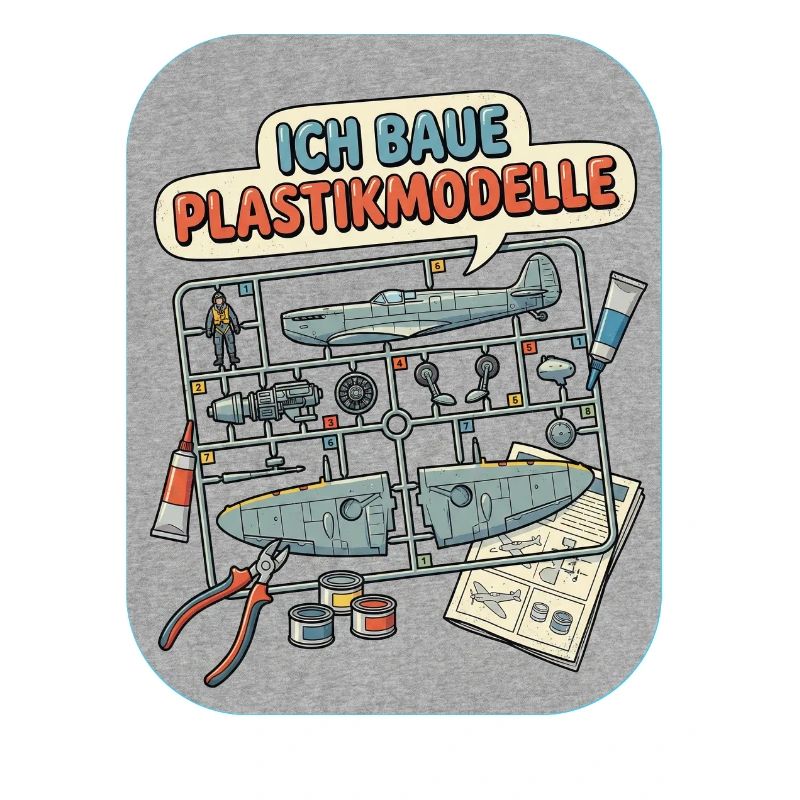 I build plastic models