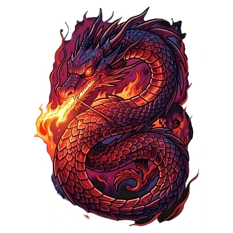 Tempesta di Draghi Infuocati