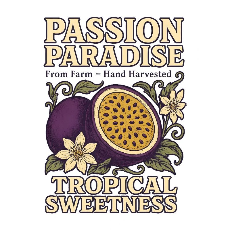 Passion Fruit Summer Fruit Vintage Fruit