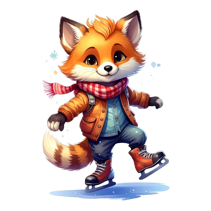 Fox skating