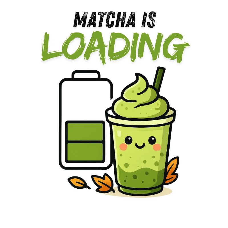 Loading Screen Green Smoothie Matcha Viral