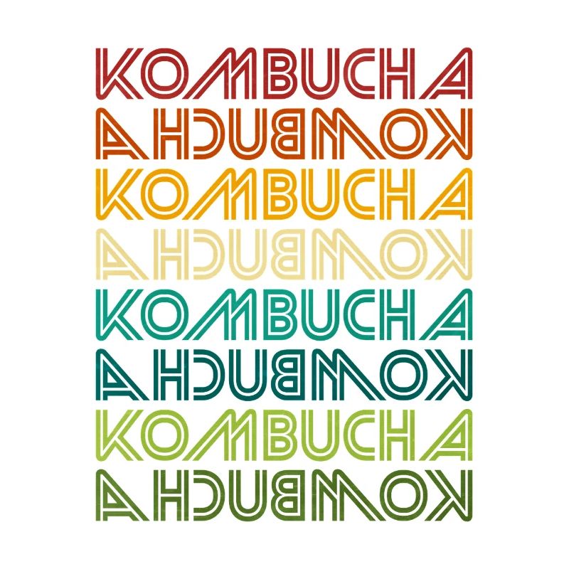Kombucha Gradient Multi-Print