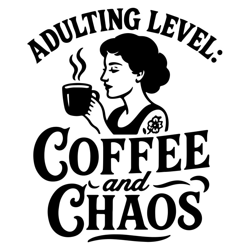 Kaffee witzig Spruch Chaos lustig sprüche arbeit