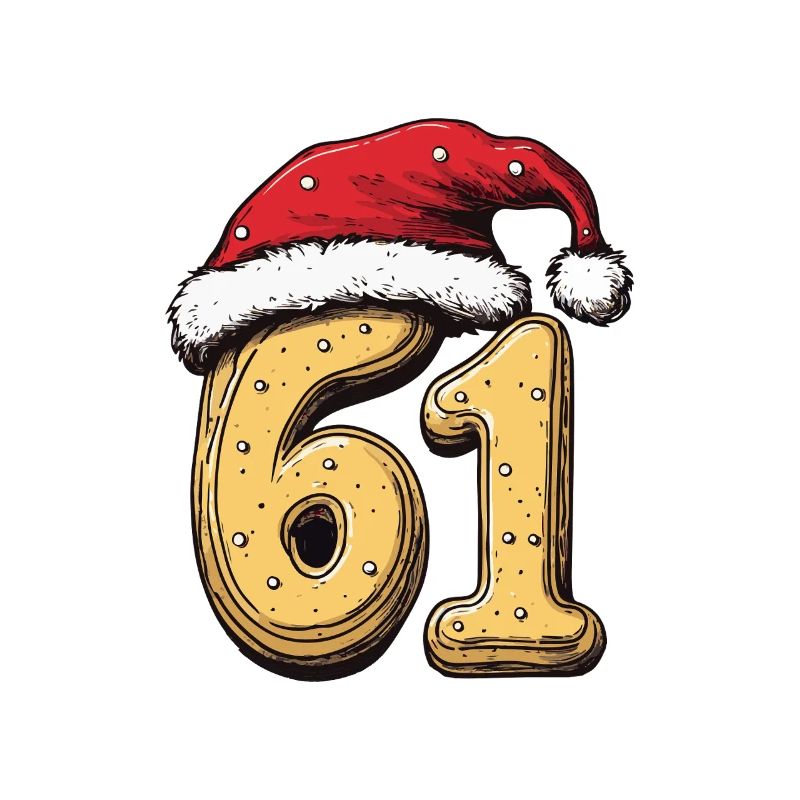 61 Numéro Cookie Noël